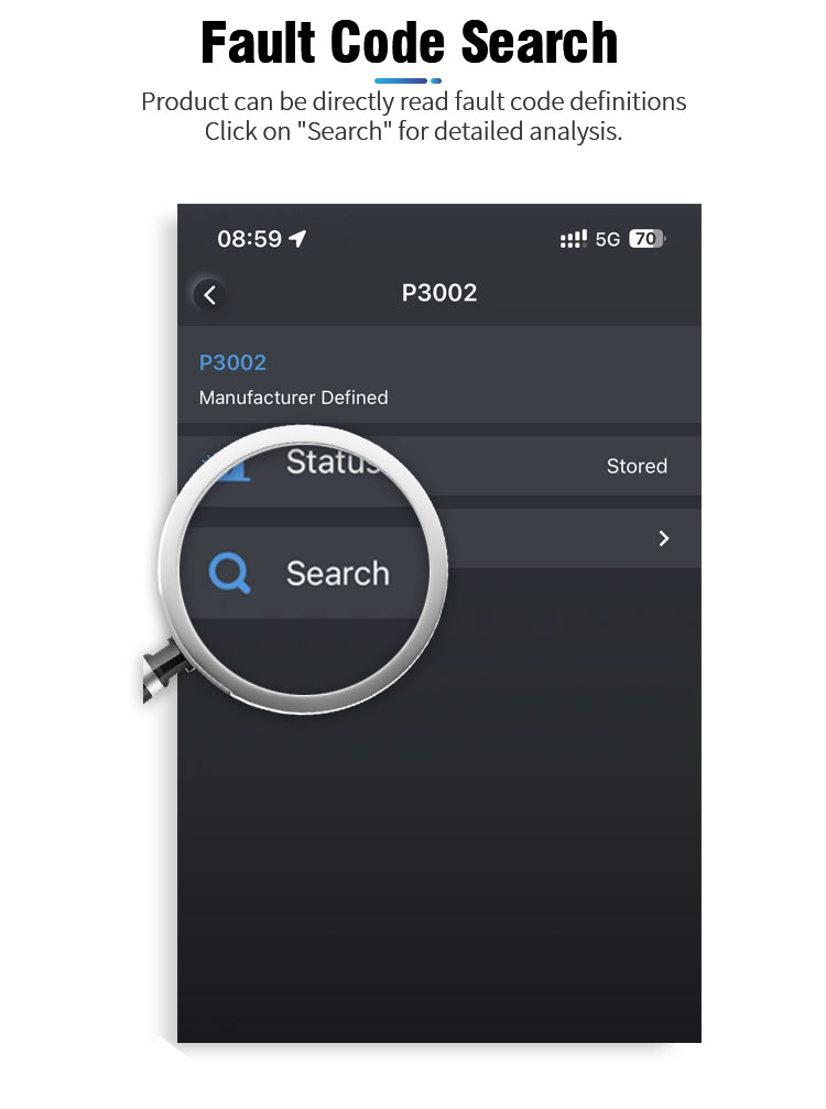 V30-1 Bluetooth OBD2 Adapter — product view